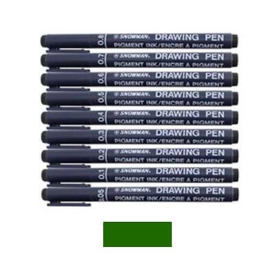 Teknik Çizim Kalemi - Yeşil