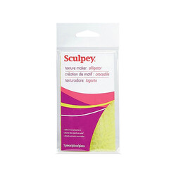 Sculpey - Texture Sheet-Alligator Doku Şablonu
