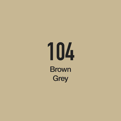 Twin Marker BR104 Brown Grey