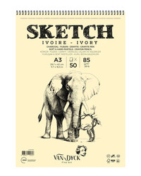 Van Dyck - Sketch Çizim Blok A3 85gr 50 Yaprak