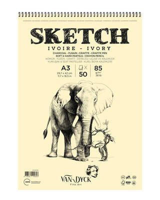 Sketch Çizim Blok A3 85gr 50 Yaprak