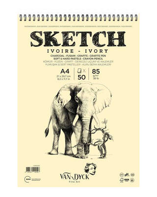 Sketch Çizim Blok A4 85gr 50 Yaprak