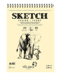 Van Dyck - Sketch Çizim Blok A5 85gr 50 Yaprak