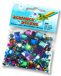 Folia - Folia Mücevher Taş 800 parça Kare/yuvarlak