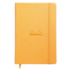 Rhodia - A5 Çizgili Defter Turuncu Sert Kapak 96 Yaprak