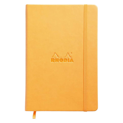 Rhodia - A5 Çizgisiz Defter Turuncu Sert Kapak 96 Yaprak